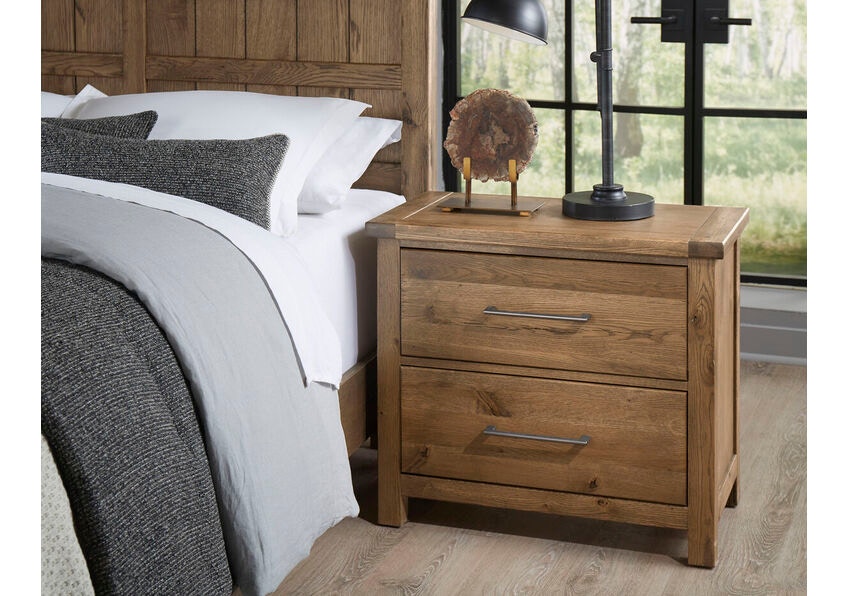 Artisan & Post by Vaughan-Bassett Dovetail 2-Drawer Nightstand is